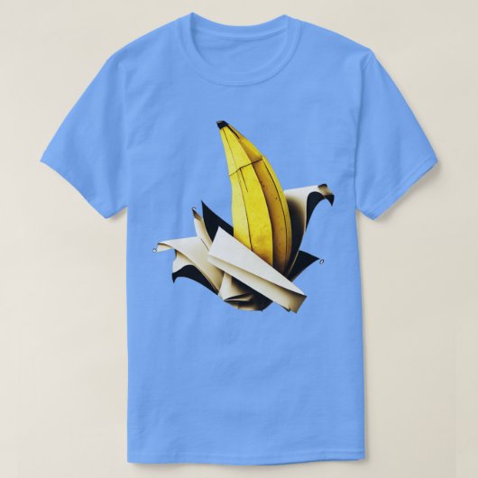 Origami Banana Sculpture T-shirt (Design voorkant)