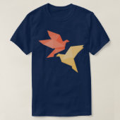 Origami Bird 20 T-shirt (Design voorkant)