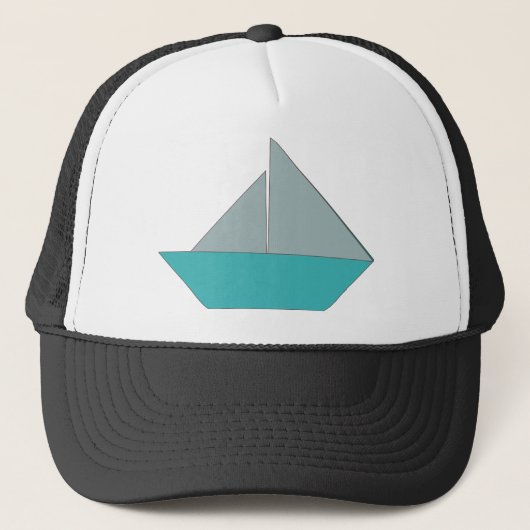 Origami Boat Trucker Pet (Voorkant)