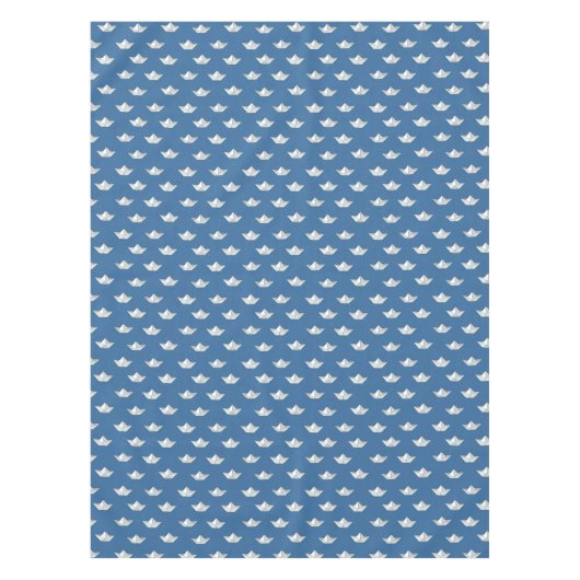 Origami bots op het waterpatroon tafelkleed (Voorkant)