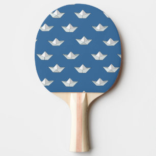Origami bots op het waterpatroon tafeltennisbatje