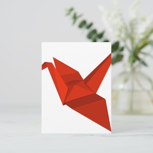 Origami Briefkaart (Staand voorkant)
