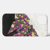 Origami Butterfly over Floral Paper Case-Mate iPhone Case (Achterkant (horizontaal))