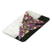 Origami Butterfly over Floral Paper Magneet (Linkerzijde)