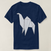 Origami Camel White T-shirt (Design voorkant)