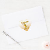 Origami Chick Hart Sticker (Envelop)