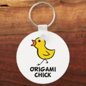 Origami Chick Sleutelhanger (Voorkant)