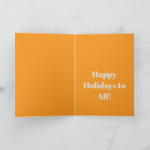 Origami Christmas Tree Folded Card Feestdagen Kaart (Binnen)