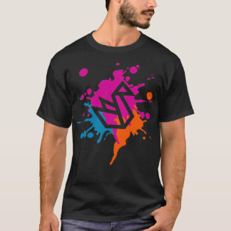 Origami Colorful Splash T-shirt