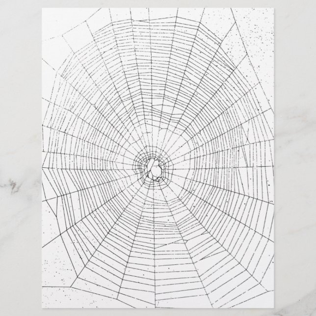 Origami Craft Paper, Spiderweb, Halloween Fun (Voorkant)