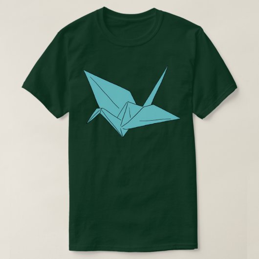 Origami Crane 3 1 T-shirt (Design voorkant)