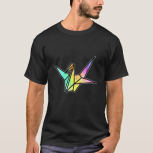 Origami Crane Bird Japans vouwpapier T-shirt