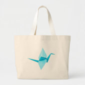 Origami Crane Grote Tote Bag (Voorkant)
