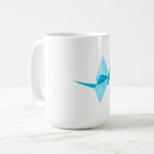 Origami Crane Koffiemok (Voorkant links)