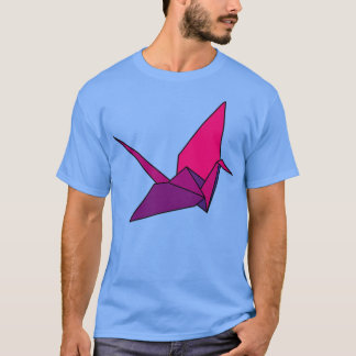 Origami Crane Red 7 T-shirt