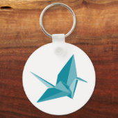 Origami Crane Sleutelhanger (Voorkant)