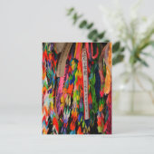 Origami Cranes in Hiroshima, Japan Briefkaart (Staand voorkant)