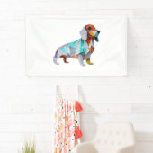 Origami Dachshund Spandoek (Insitu)