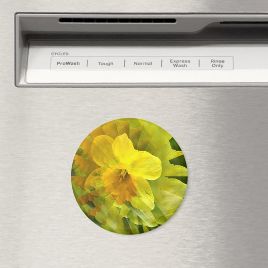 Origami Daffodil...... Magneet (Insitu (Vaatwasser))