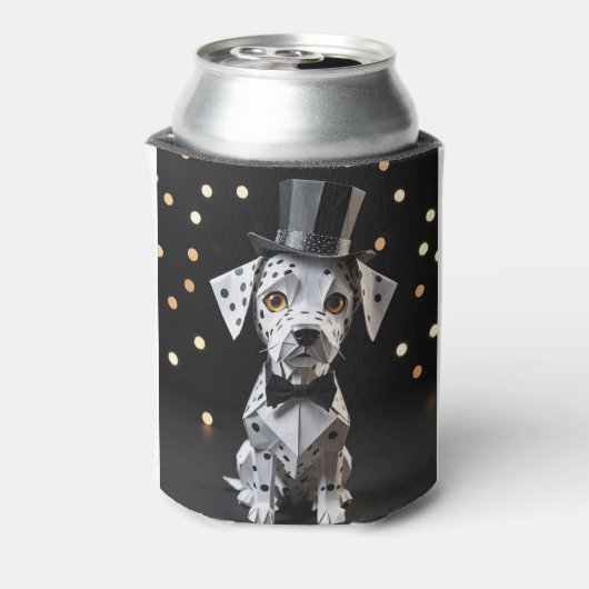 Origami Dapper dog Blikjeskoeler (Blikje Achterkant)