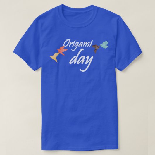 origami day11 november t-shirt (Design voorkant)