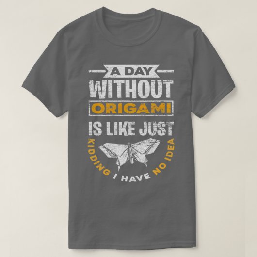 Origami Day T-shirt (Design voorkant)