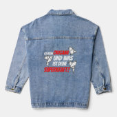origami denim jacket (Achterkant)