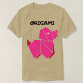 Origami Dog 16 T-shirt (Design voorkant)