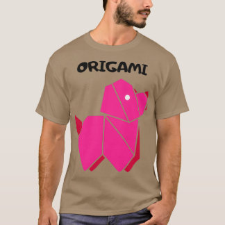 Origami Dog 16 T-shirt