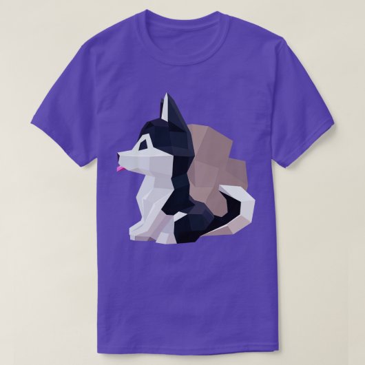 Origami Dog T-shirt (Design voorkant)