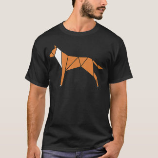 ORIGAMI DOGGIE Funny Traditionele Japanse Art 1 T-shirt