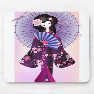 Origami Doll 2 Mousepad Muismat