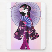 Origami Doll 2 Mousepad Muismat (Voorkant)