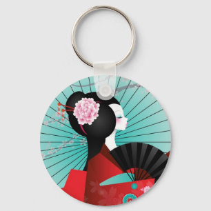 Origami Doll 3 Sleutelhanger