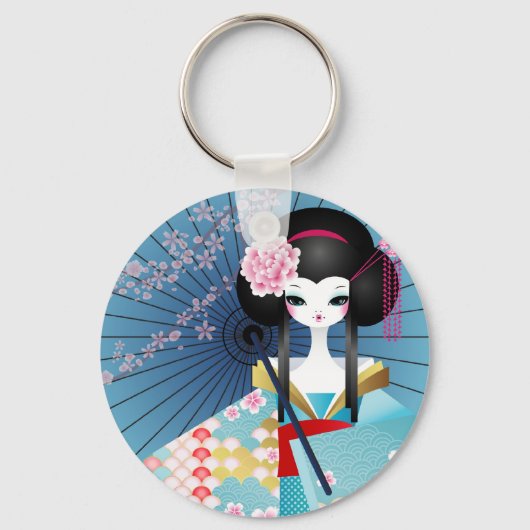 Origami Doll Sleutelhanger (Voorkant)