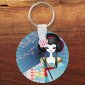 Origami Doll Sleutelhanger (Voorkant)