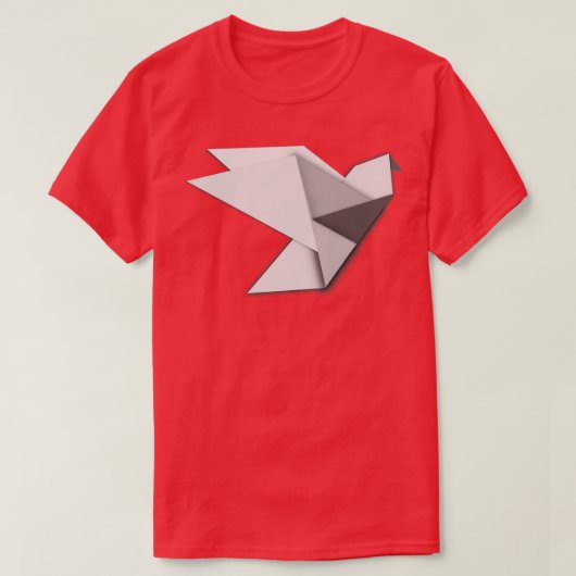 Origami Dove 4 T-shirt (Design voorkant)