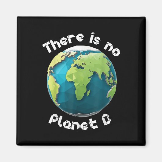 Origami Earth Planet Climate Protection Plan B ENV Magneet (Voorkant)