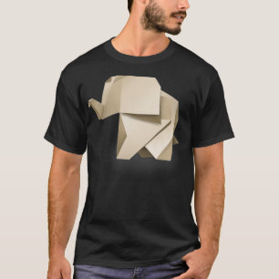 Origami Elephant 23 T-shirt