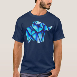 Origami Elephant 45 T-shirt