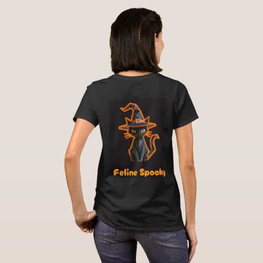 Origami Feeline Spooky T-shirt (Achterkant volledig)