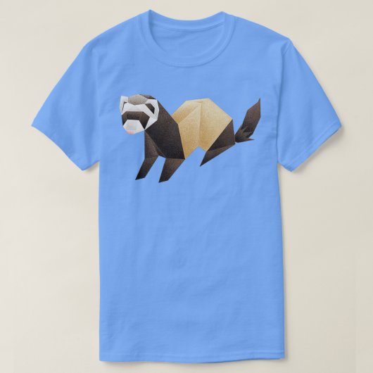 Origami Ferret T-shirt (Design voorkant)