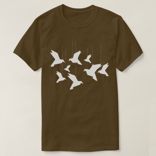 Origami Figures Paper Foltering Japan Hobby Art Gi T-shirt (Design voorkant)