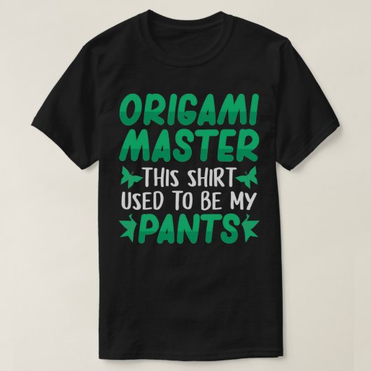 Origami Figures Paper Foltering Japan Hobby Art Gi T-shirt (Design voorkant)