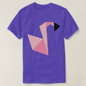 Origami Flamingo T-shirt (Design voorkant)