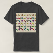 Origami Foldable Paper Art 1 T-shirt (Design voorkant)