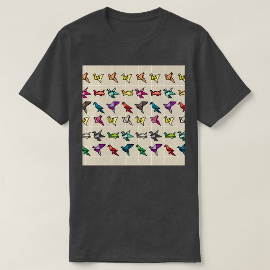 Origami Foldable Paper Art 1 T-shirt (Design voorkant)