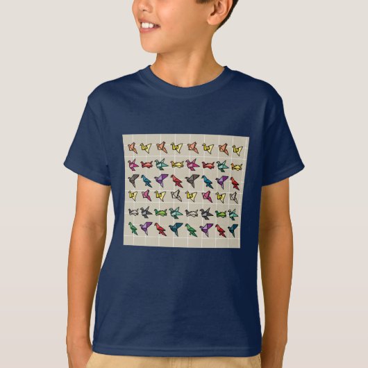 Origami Foldable Paper Art T-shirt (Voorkant)