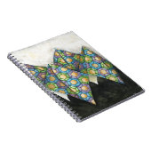 Origami Fortune Teller op Geometrisch papier Notitieboek (Rechterzijde)