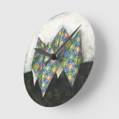 Origami Fortune Teller op Geometrisch papier Ronde Klok (Hoek)